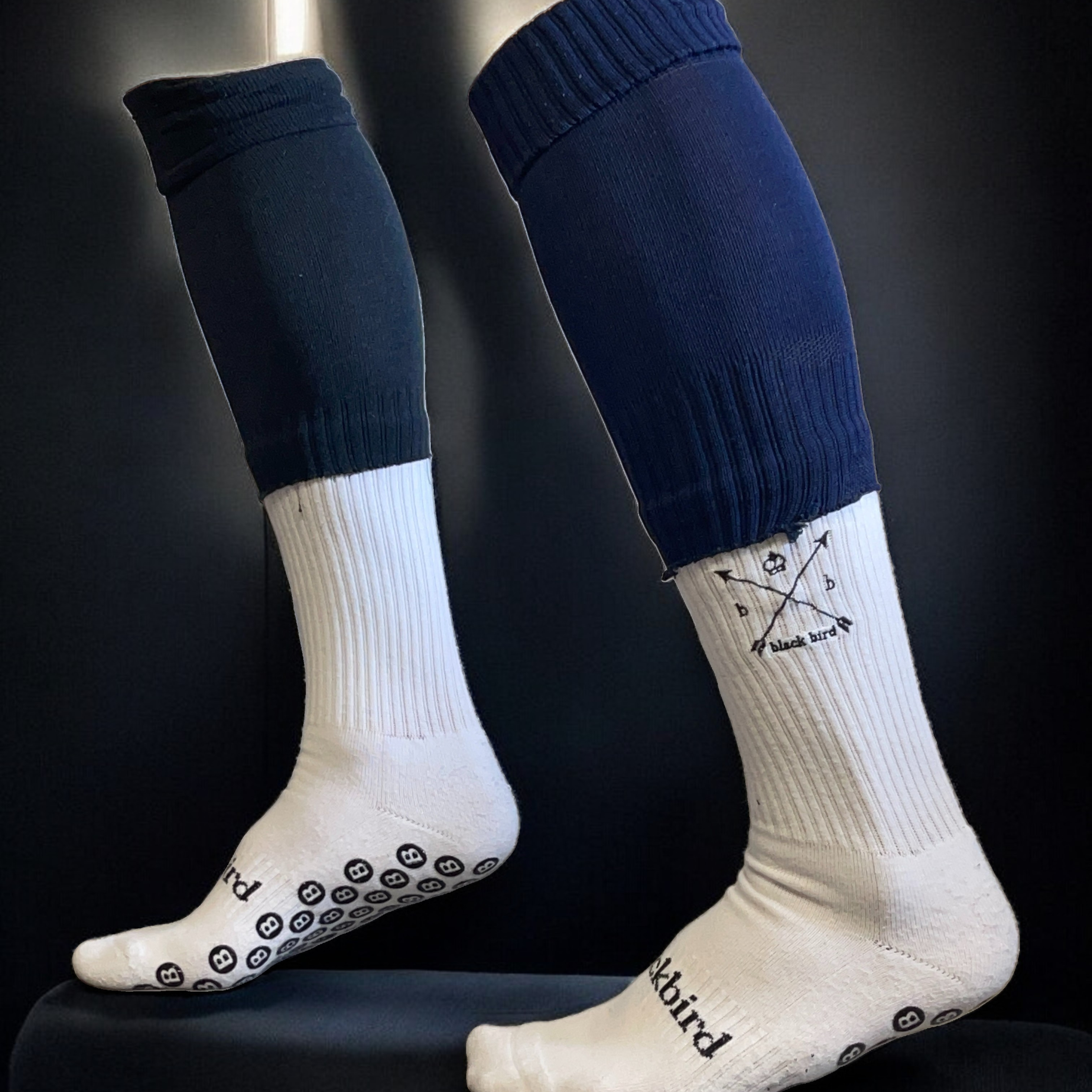 (Two Month Pre-Order) Blackbird Grip Socks